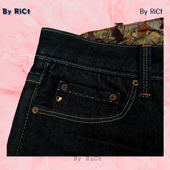 Vigoss Bootcut Women's Jeans Size 28x33 Stretch Blue Denim Flap Pockets Low Rise - Picture 6 of 12